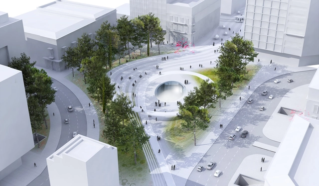 Re-Think Athens Competition Entry / Harry C. Bougadellis & Associate Architects + Georges Batzios + Martha Schwartz Partners  - Public Space, Facade, Cityscape