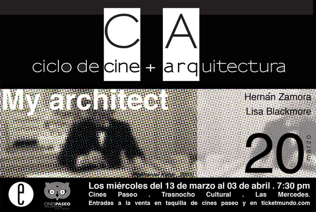Ciclo de Cine + Arquitectura en Caracas: "My Architect" / 20 de Marzo - Imagen Principal