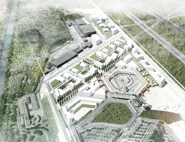 AIV-Schinkel-Wettbewerb Competition Winning Proposal / David Weclawowicz - Mixed Use Architecture, Facade