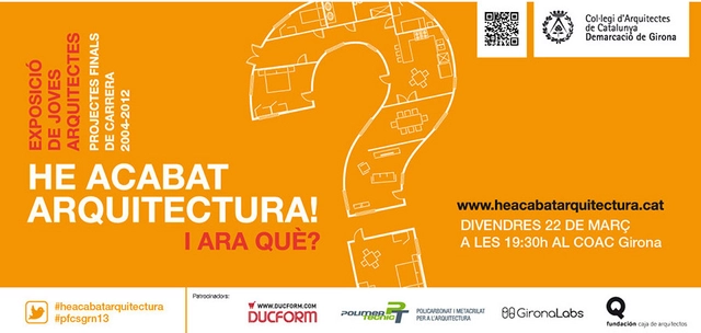 Inauguración exposición "¡He acabo arquitectura! ¿Y ahora qué?" - Imagen Principal