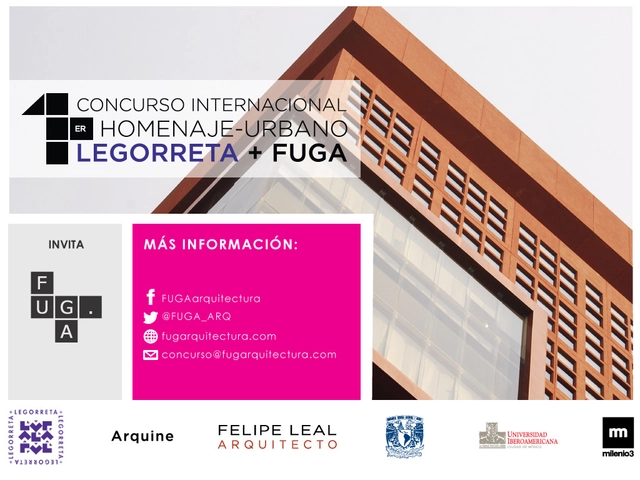 Concurso Internacional Homenaje Urbano / Legorreta + Fuga - Imagen Principal