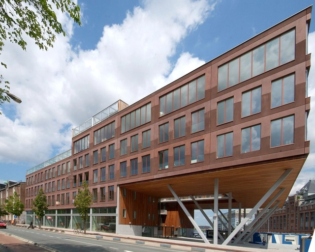 Kop van Diemenstraat / B. Tjhie - C. Bakker - Institutional Buildings, Facade, Beam