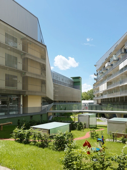 Messequartier Graz / Markus Pernthaler - Vivienda Colectiva