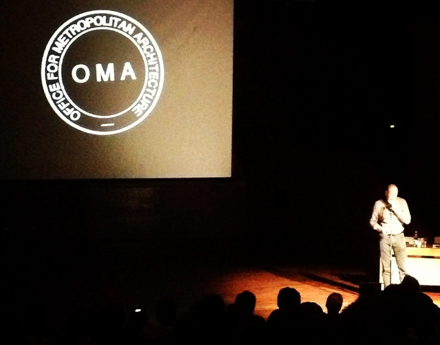 Charla Reinier de Graaf , partner de OMA y director de AMO - Imagen Principal