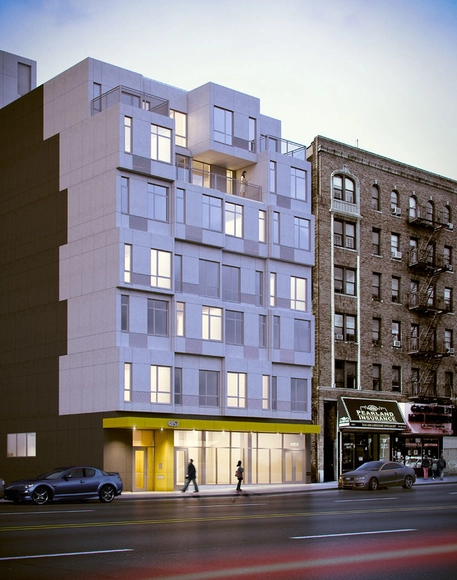 Construction Begins on NYC's First Prefab Steel and Concrete Residential Development  - Residential Architecture