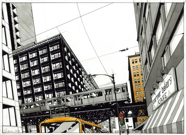 Arte y Arquitectura: Il Senso delle Cose, Ilustraciones por Fabio Barilari - Imagen Principal