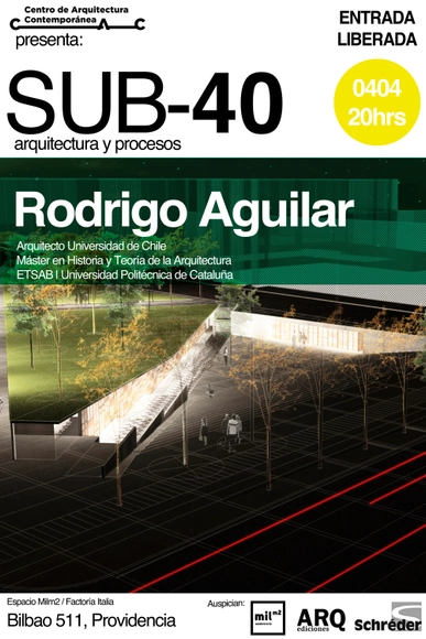 Charla SUB-40 arquitectura y procesos / Rodrigo Aguilar - Imagen Principal