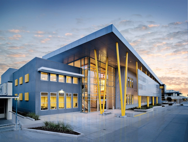 Edison High School Academic Building / Darden Architects - Higher Education, Door, Facade