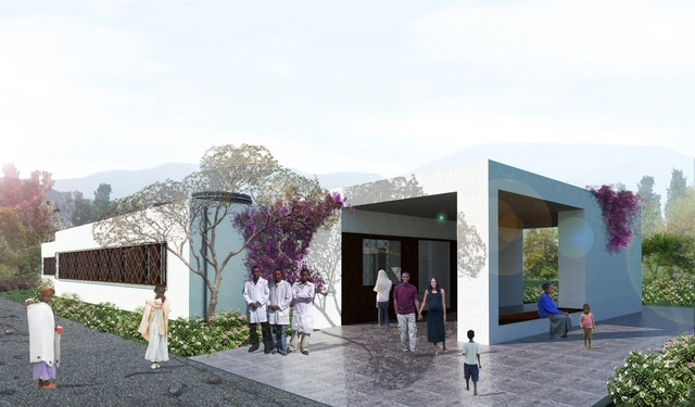 Woldya Maternity Center / Vilalta Architects - Wellbeing, Facade