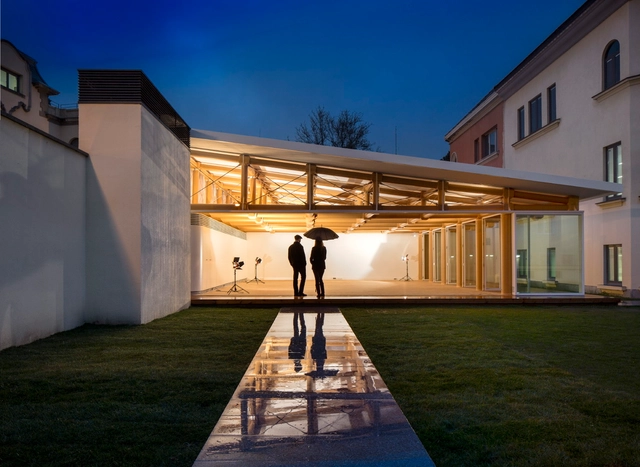 IE Paper Pavilion / Shigeru Ban Architects - Pabellón
