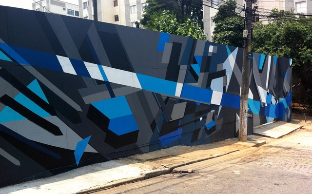 Tapumes recebem intervenções artísticas em São Paulo - Imagem de Destaque