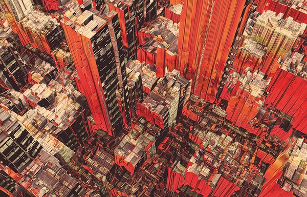 Arte y Arquitectura: "Cities and Plants", Ilustraciones de Atelier Olschinsky - Imagen Principal