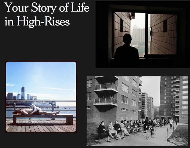 The New York Times Wants Your Images of High-Rise Life - Residential Architecture