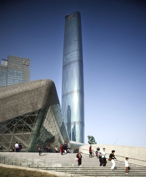 IFC Guangzhou / Wilkinson Eyre Architects - Hoteles