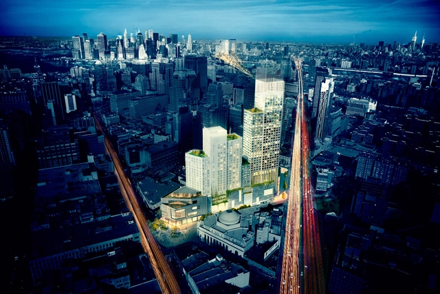 City Point / COOKFOX - Arquitectura De Uso Mixto