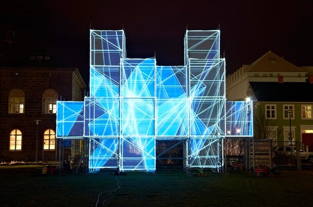Instalación Nube de Píxeles / UNSTABLE - Iluminacion