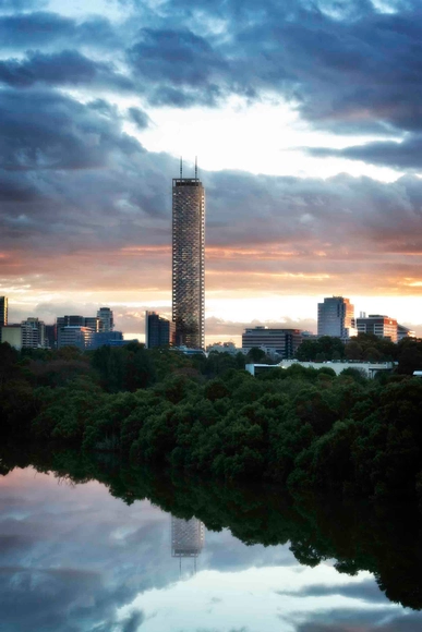 Aspire Mixed-Use Tower Proposal / Grimshaw Architects - Skyscrapers, Cityscape