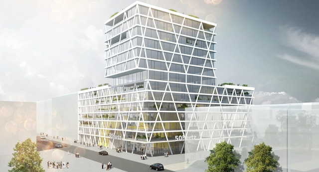 Proposta Vencedora para a Sede de 50Hertz / LOVE - Edifícios De Escritórios