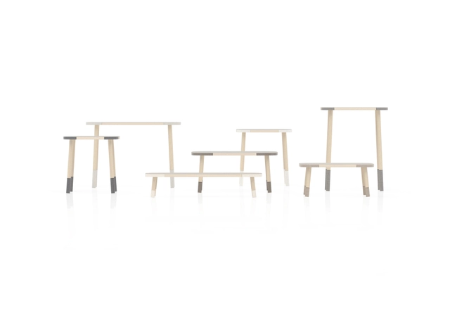 Mesas Stone-Edge / Nendo  - Imagen Principal
