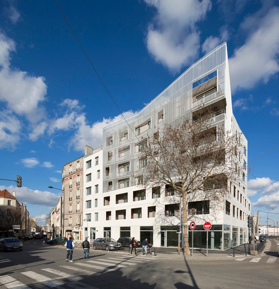 Social Housing Units in Saint-Denis / Atelier du Pont - Social Housing, Facade