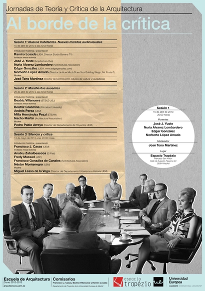 “Al borde de la crítica” / Jornadas de Teoría y Crítica de la Arquitectura / Madrid - Imagen Principal