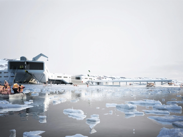 Estação Antártica Comandante Ferraz International Competition 2nd Place / Triptyque - Public Architecture