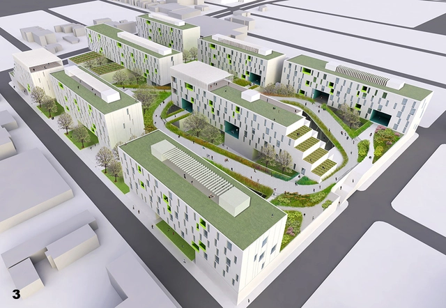 Healthy Urbanism Proposal / Interface Studio Architects - Urban Design , Facade