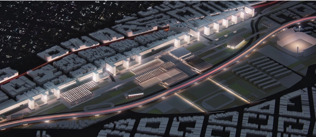 Segundo Lugar Concurso Plan Maestro Playa Ferroviaria de Liniers - Plan Maestro