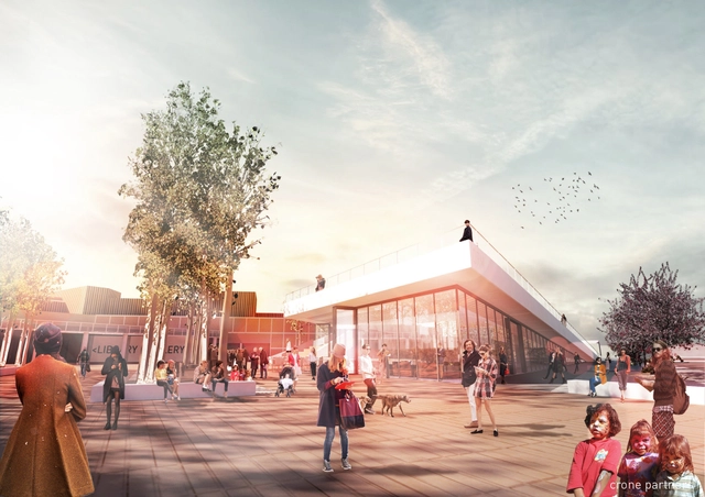 Orange Regional Museum Winning Proposal / Crone Partners - Museum, Facade
