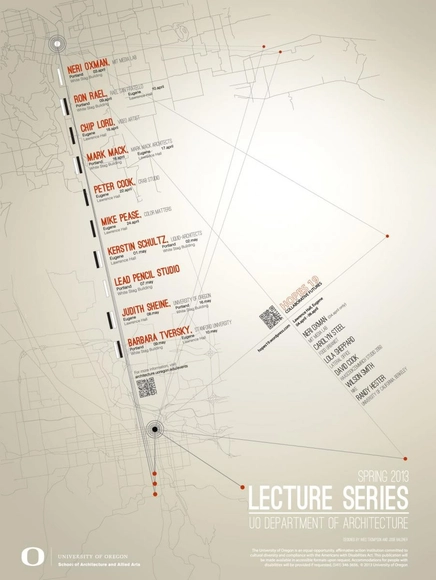 University of Oregon Spring 2013 Lecture Series - Featured Image