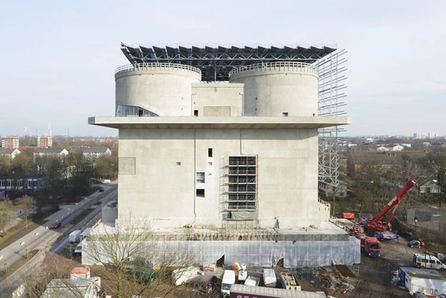 Hamburgo transforma un búnker de la 2da Guerra Mundial en una Planta de Energía Renovable - Imagen Principal