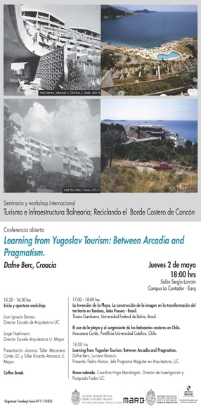 CONFERENCIA | Dafne Berc, Learning from Yugoslav Tourism: Between Arcadia and Pragmatism - Imagen Principal