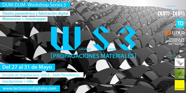 Workshop series 3 "Propagaciones Materiales" / Chile ¡Sorteamos un cupo! - Imagen Principal