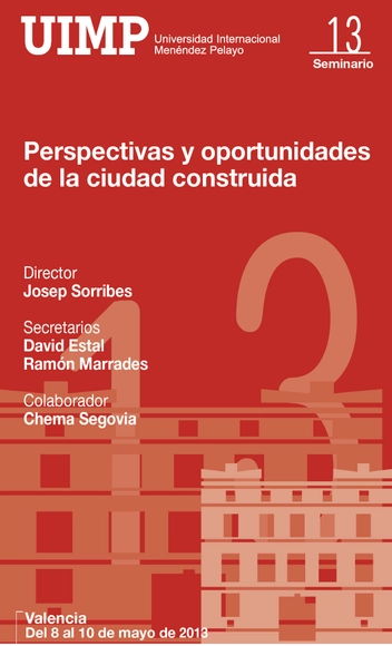 Curso "Perspectivas y oportunidades de la Ciudad Construida" / Valencia - Imagen Principal