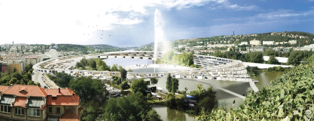 Residential Bridge Competition Entry / Rasha Kiani + Mahdi Kamboozia - Residential Architecture