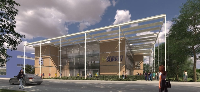 University of Surrey 5G Research Center Winning Proposal / Scott Tallon Walker Architects - University, Facade