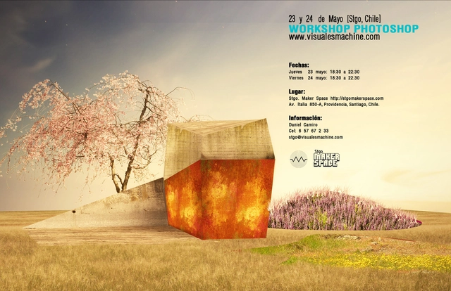 Workshop Photoshop en Santiago de Chile / Visuales Machine [¡Sorteamos un Cupo!] - Imagen Principal