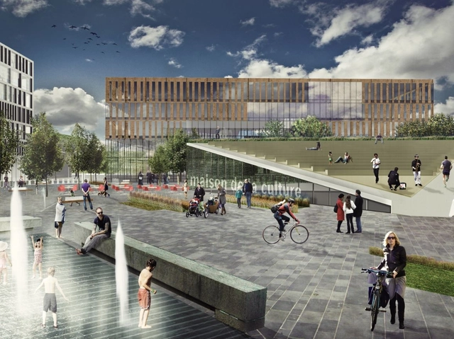 'New Acadia, Retrofitting Urban Decay' Winning Proposal / Garrett Rock - Urban Design , Facade
