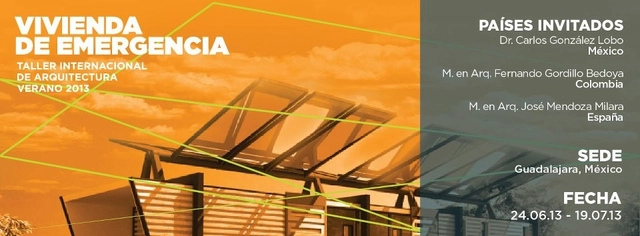 Taller Internacional de Arquitectura Vivienda de Emergencia - Imagen Principal