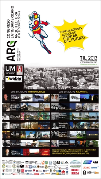Congreso Latinoamericano de Arquitectura 2013 - Imagen Principal