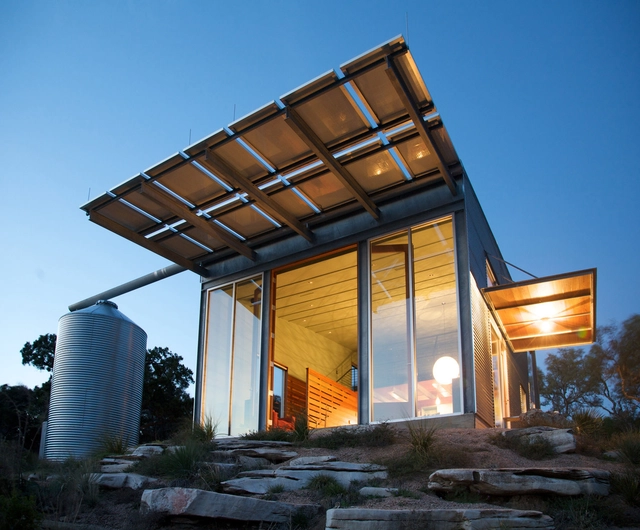 Mod Cott / Mell Lawrence Architects - Casas