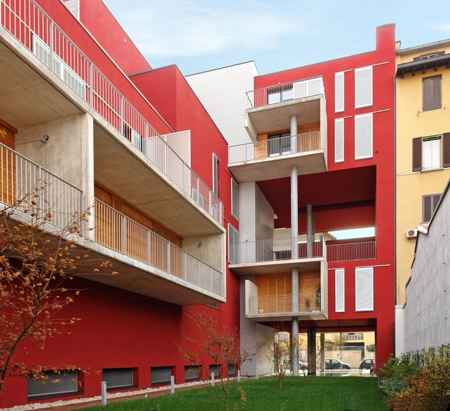 Edificio de Viviendas ERA3 - Eraclito  / LPzR architetti associati - Apartamentos