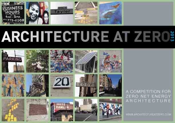 Architecture at Zero 2013 Competition - Featured Image