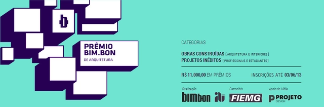 Concurso Nacional para Profissionais e Estudantes - Prêmio Bim.Bon 2013 - Imagem de Destaque