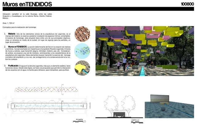 Ganadores del Concurso Internacional Homenaje Urbano Legorreta + FUGA  - Imagen Principal