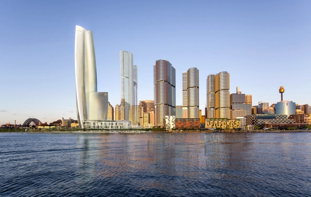 Wilkinson Eyre Wins Crown Sydney Hotel Resort Competition - Skyscrapers