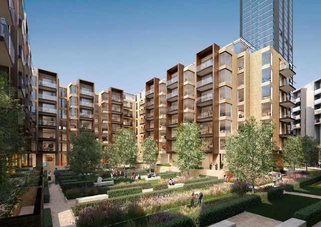 Foster + Partners Reveals Residential Community Project for London - Residential Architecture
