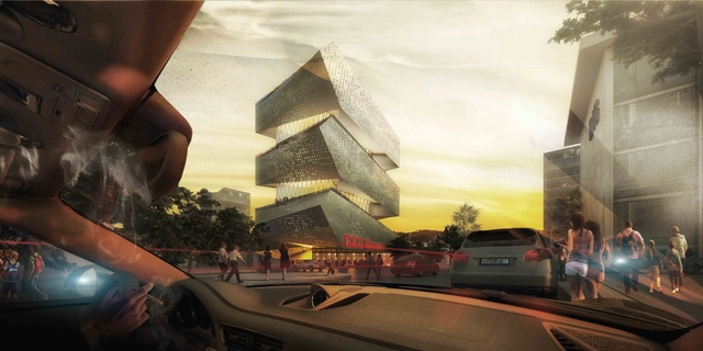 Mención Concurso Centro Cultural en Guadalajara / PM²G Architects - Centro Cultural
