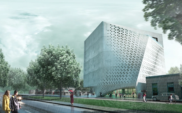 Centro Cultural en Chapultepec / Adrian Yau, FrislyColopMorales, Jason Easter, Lukasz Wawrzenczyk - Centro Cultural
