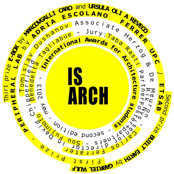 Ganadores Concurso IS ARCH 2013 - Imagen Principal
